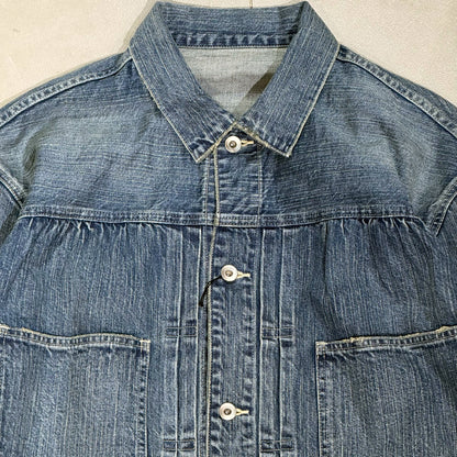 STEINBECK DENIM JACKET -BLUE-
