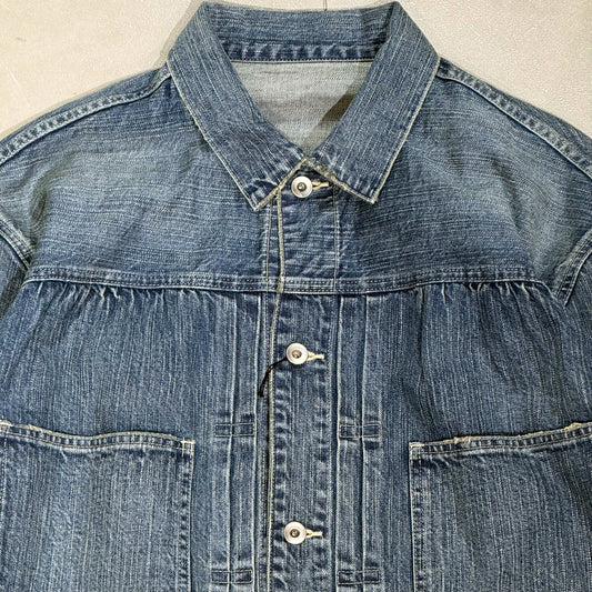 STEINBECK DENIM JACKET -BLUE-