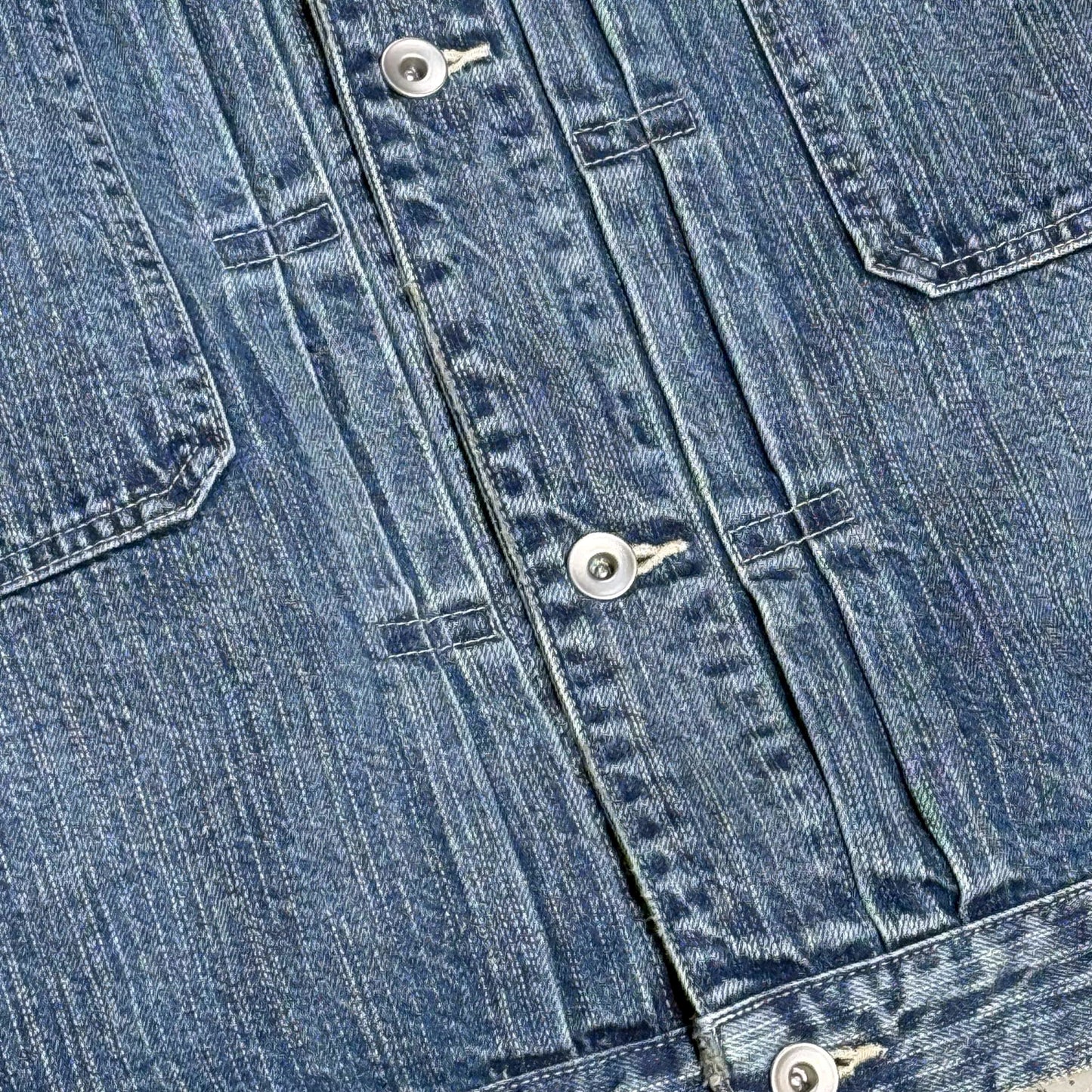 STEINBECK DENIM JACKET -BLUE-