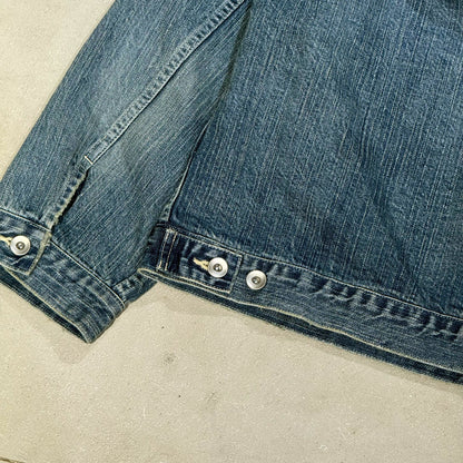 STEINBECK DENIM JACKET -BLUE-