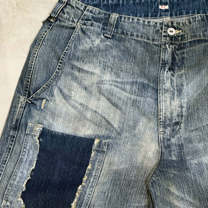 STEINBECK DENIM POCKET PANTS VINTAGE CUSTOM