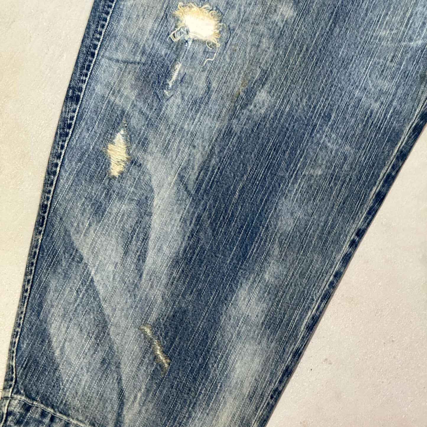 STEINBECK DENIM POCKET PANTS VINTAGE CUSTOM