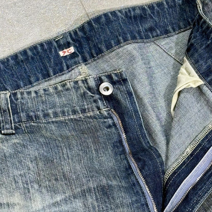 STEINBECK DENIM POCKET PANTS VINTAGE CUSTOM