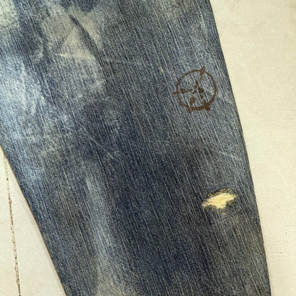 STEINBECK DENIM POCKET PANTS VINTAGE CUSTOM