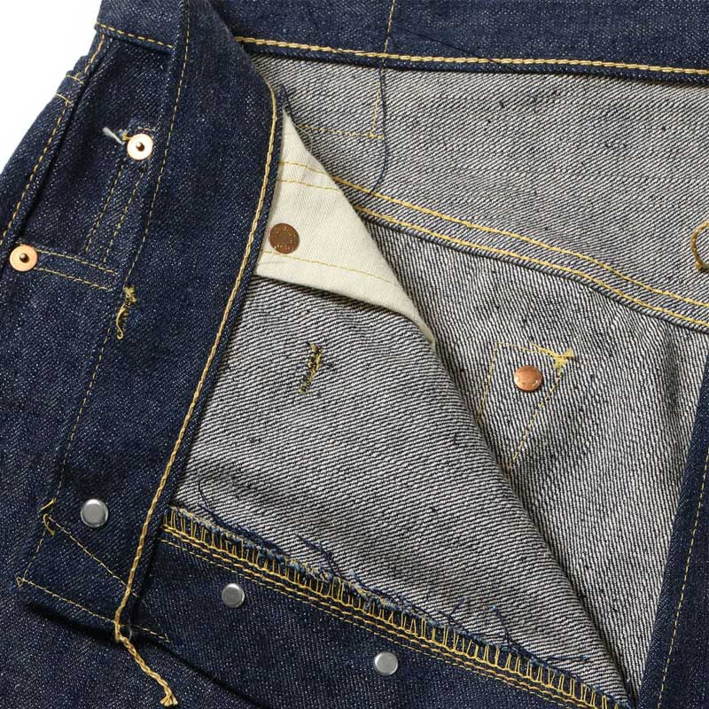 シュガーケーン Lot No. SC49001 / SUGAR CANE Super “Denim” Collectibles #01 14oz. BLUE DENIM WAIST OVERALLS “S1945” MODEL 大戦モデル ストレート ジーンズ デニム ノンウォッシュ メンズ