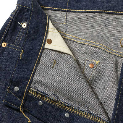 シュガーケーン Lot No. SC49001 / SUGAR CANE Super “Denim” Collectibles #01 14oz. BLUE DENIM WAIST OVERALLS “S1945” MODEL 大戦モデル ストレート ジーンズ デニム ノンウォッシュ メンズ