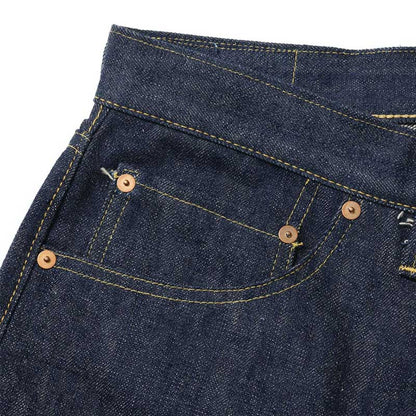 シュガーケーン Lot No. SC49001 / SUGAR CANE Super “Denim” Collectibles #01 14oz. BLUE DENIM WAIST OVERALLS “S1945” MODEL 大戦モデル ストレート ジーンズ デニム ノンウォッシュ メンズ