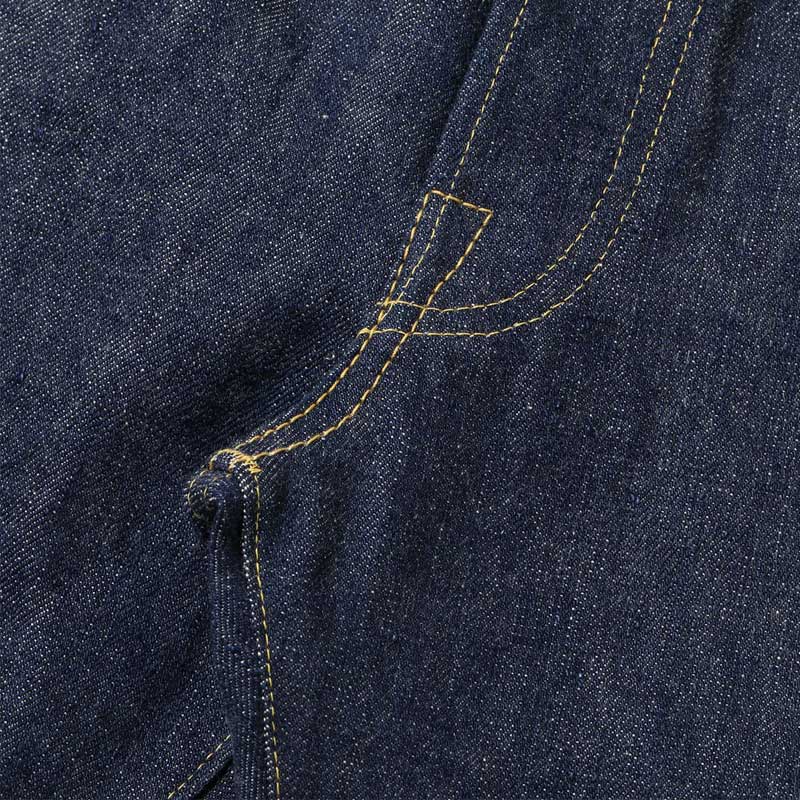 シュガーケーン Lot No. SC49001 / SUGAR CANE Super “Denim” Collectibles #01 14oz. BLUE DENIM WAIST OVERALLS “S1945” MODEL 大戦モデル ストレート ジーンズ デニム ノンウォッシュ メンズ