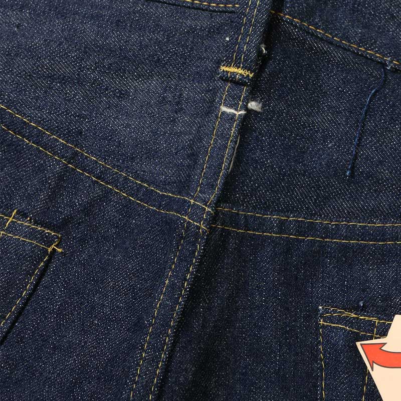 シュガーケーン Lot No. SC49001 / SUGAR CANE Super “Denim” Collectibles #01 14oz. BLUE DENIM WAIST OVERALLS “S1945” MODEL 大戦モデル ストレート ジーンズ デニム ノンウォッシュ メンズ