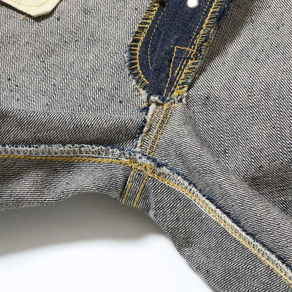 シュガーケーン Lot No. SC49001 / SUGAR CANE Super “Denim” Collectibles #01 14oz. BLUE DENIM WAIST OVERALLS “S1945” MODEL 大戦モデル ストレート ジーンズ デニム ノンウォッシュ メンズ