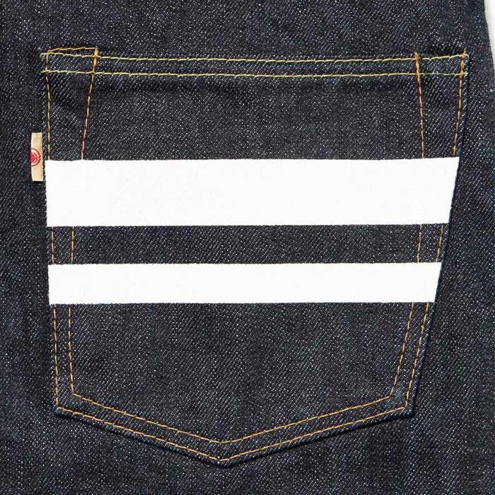 桃太郎ジーンズ 0905SP 出陣クラシックストレート ボタンフライ ビッグサイズ メンズ デニム ジーンズ テーパード ゆったりストレート 経年変化 15.7oz ジンバブエコットン