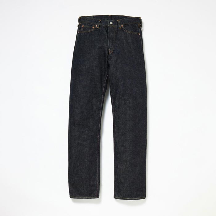 桃太郎ジーンズ 0905SP 出陣クラシックストレート ボタンフライ ビッグサイズ メンズ デニム ジーンズ テーパード ゆったりストレート 経年変化 15.7oz ジンバブエコットン