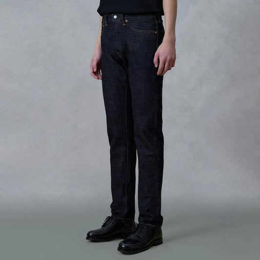 桃太郎ジーンズ 0105SPK 出陣ナローテーパード ボタンフライ 40~42インチ メンズ デニム ジーンズ テーパード 細めのストレート ジンバブエコットン