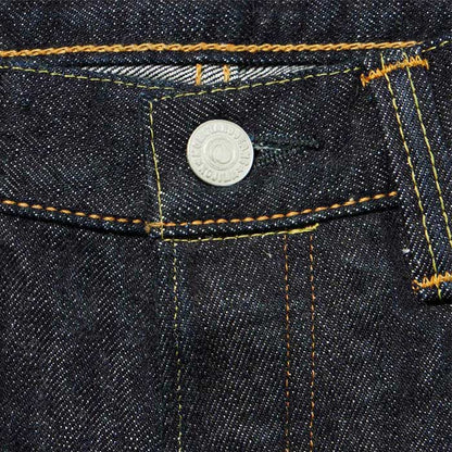 桃太郎ジーンズ 0105SPK 出陣ナローテーパード ボタンフライ 40~42インチ メンズ デニム ジーンズ テーパード 細めのストレート ジンバブエコットン