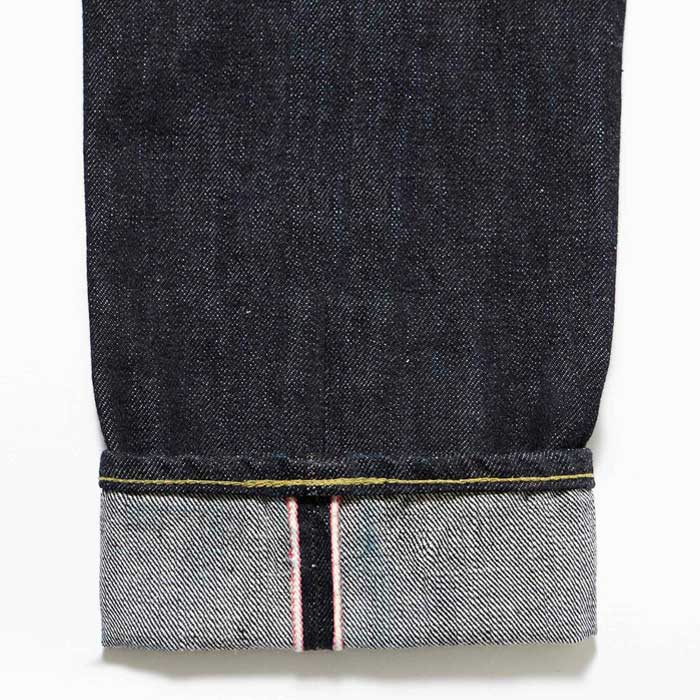 桃太郎ジーンズ 0105SPK 出陣ナローテーパード ボタンフライ 40~42インチ メンズ デニム ジーンズ テーパード 細めのストレート ジンバブエコットン