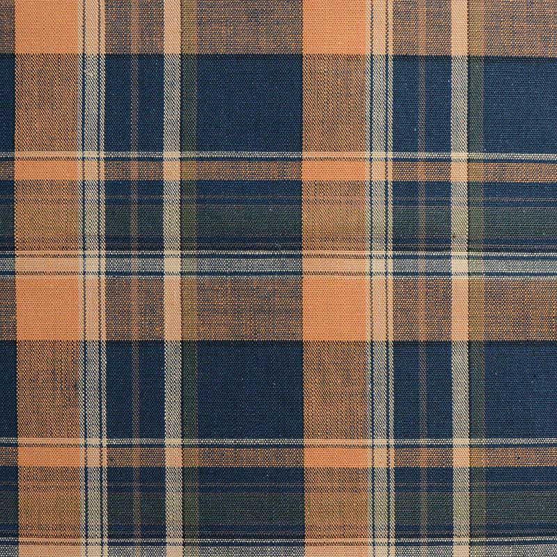 25SS デラックスウエア MV-15 ORANGE NAVY CHECK オレンジネイビー メンズ 長袖 ネルシャツ