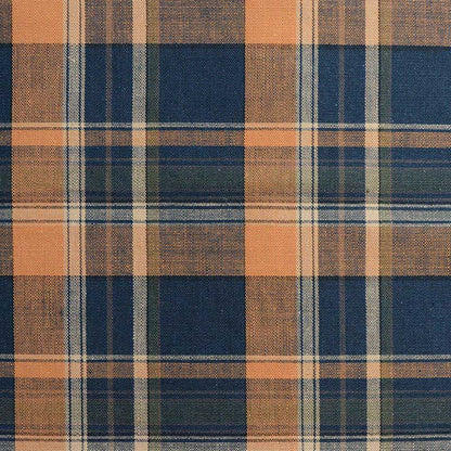 25SS デラックスウエア MV-15 ORANGE NAVY CHECK オレンジネイビー メンズ 長袖 ネルシャツ