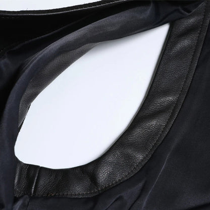 トロフィークロージング TR-YL07 Rancher Steerhide Vest Steer Oil  オイルステアレザー ベスト ブラック メンズ
