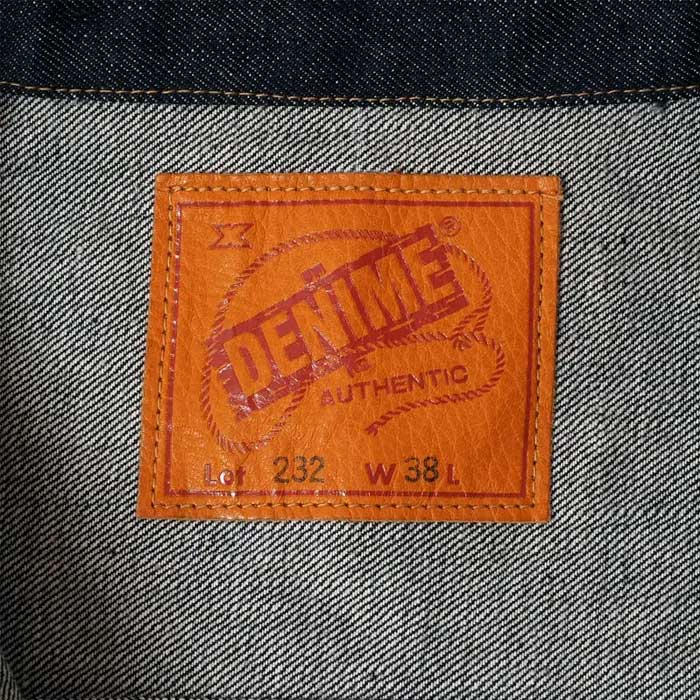 ドゥニーム DEJA-22AW001 Lot 232 (2ND TYPE) ノンウォッシュ メンズ デニムジャケット セカンドタイプ