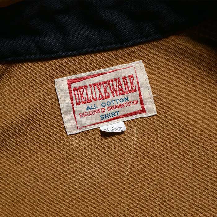 デラックスウエア 7641A 40s DUCKSBUCK ダックスバック ダックキャンバス メンズ 11oz 長袖 シャツ
