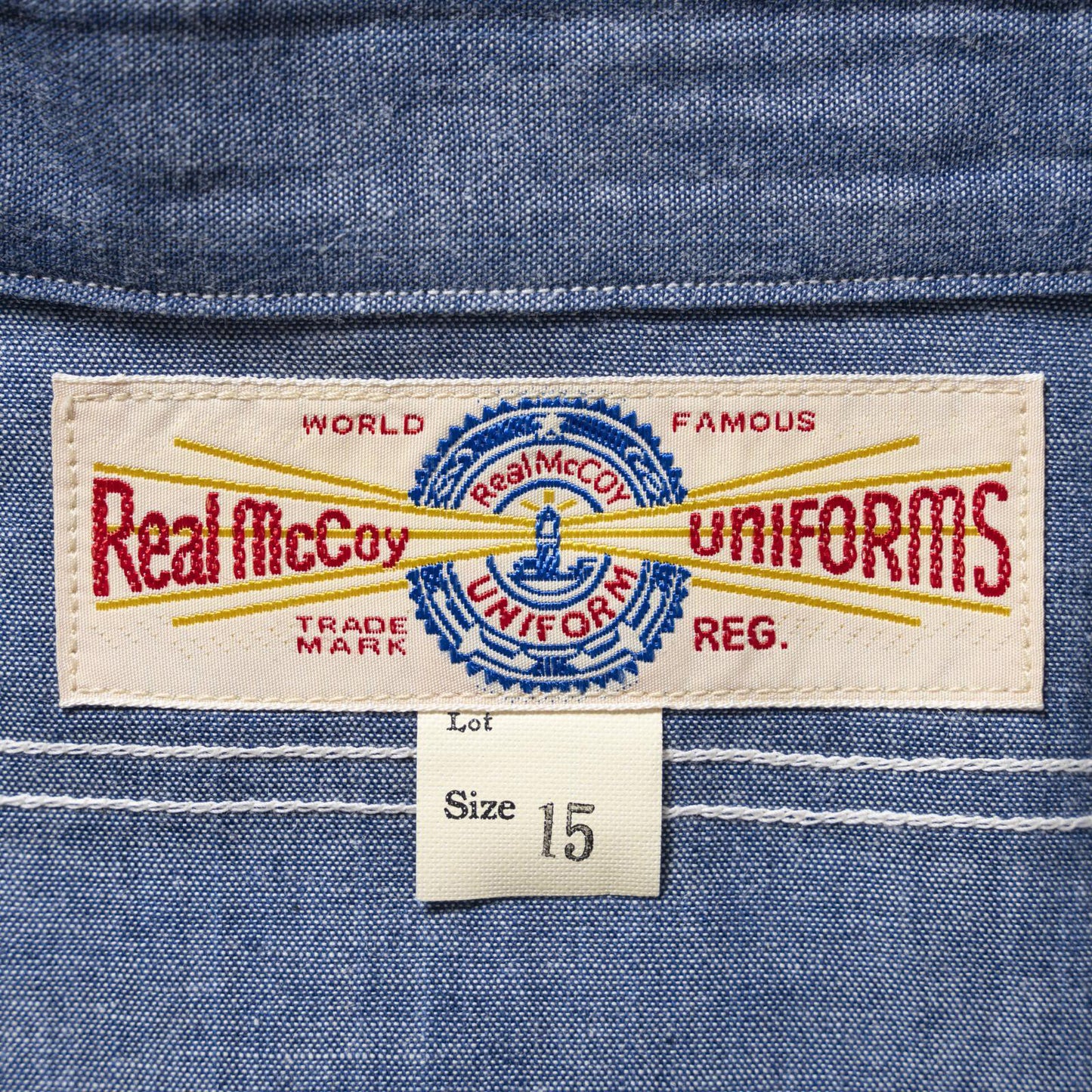 U.S. NAVY CHAMBRAY SHIRT L/S (MODIFY)