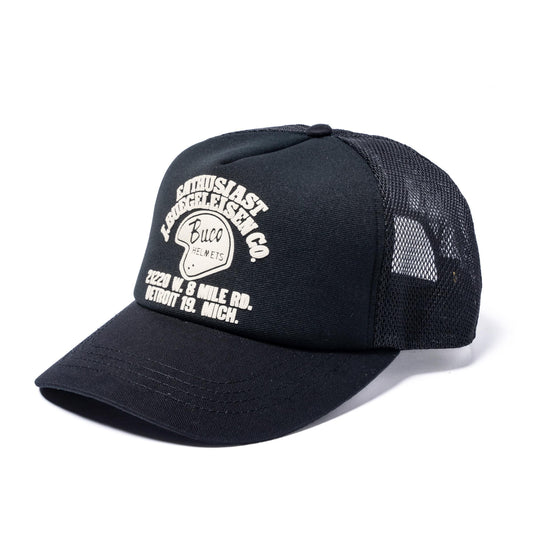 BUCO MESH CAP / ENTHUSIAST:BLACK