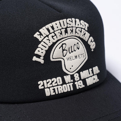 BUCO MESH CAP / ENTHUSIAST:BLACK