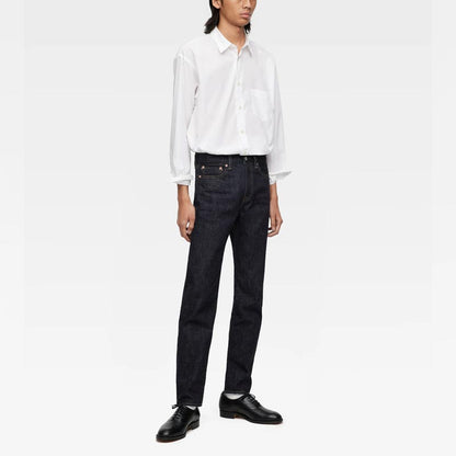 桃太郎ジーンズ MMJB0201 #200 CLASSIC TAPERED TOKUNO BLUE 15.7oz ボタンフライ クラシック テーパード メンズ デニム ジーンズ