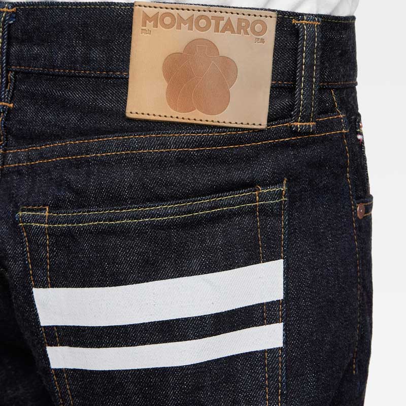 桃太郎ジーンズ MMJB0201 #200 CLASSIC TAPERED TOKUNO BLUE 15.7oz ボタンフライ クラシック テーパード メンズ デニム ジーンズ