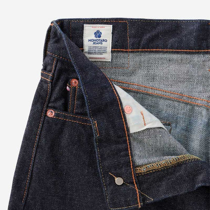 桃太郎ジーンズ MMJB0201 #200 CLASSIC TAPERED TOKUNO BLUE 15.7oz ボタンフライ クラシック テーパード メンズ デニム ジーンズ