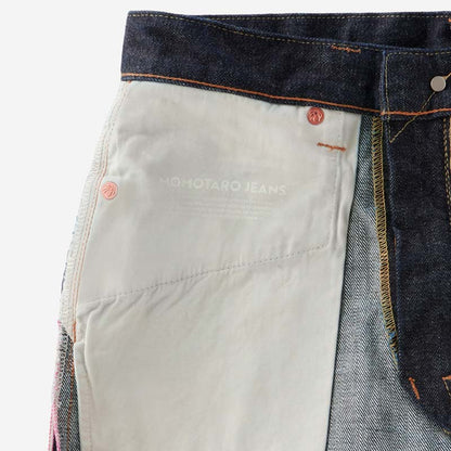 桃太郎ジーンズ MMJB0201 #200 CLASSIC TAPERED TOKUNO BLUE 15.7oz ボタンフライ クラシック テーパード メンズ デニム ジーンズ