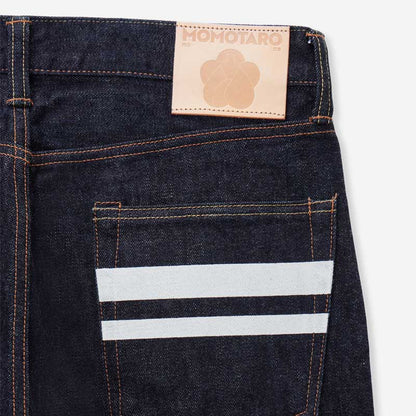 桃太郎ジーンズ MMJB0201 #200 CLASSIC TAPERED TOKUNO BLUE 15.7oz ボタンフライ クラシック テーパード メンズ デニム ジーンズ