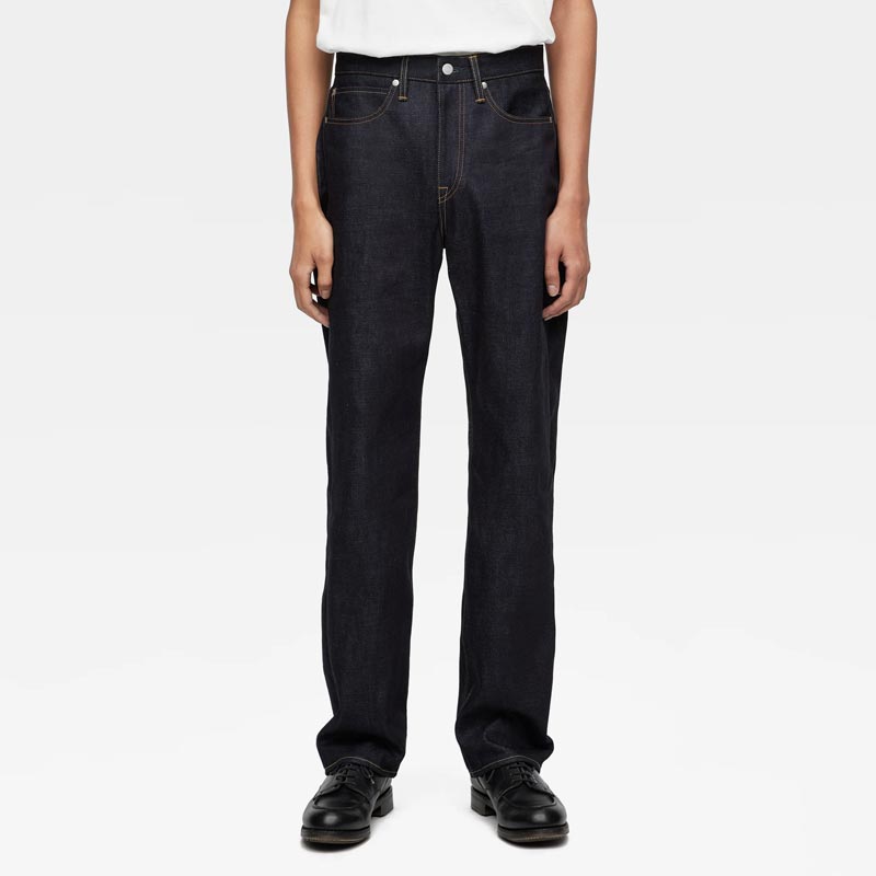 桃太郎ジーンズ MMJZ0100 #100 STANDARD STRAIGHT TOKUNO BLUE 14.7oz ジッパーフライ スタンダードストレート メンズ デニム ジーンズ