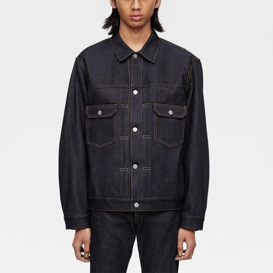 桃太郎ジーンズ MMGJ0002 #002 STANDARD DENIM JACKET TOKUNO BLUE 14.7ozスタンダードデニムジャケット セカンドタイプ メンズ アウター ジャケット