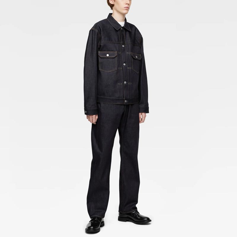 桃太郎ジーンズ MMGJ0002 #002 STANDARD DENIM JACKET TOKUNO BLUE 14.7ozスタンダードデニムジャケット セカンドタイプ メンズ アウター ジャケット