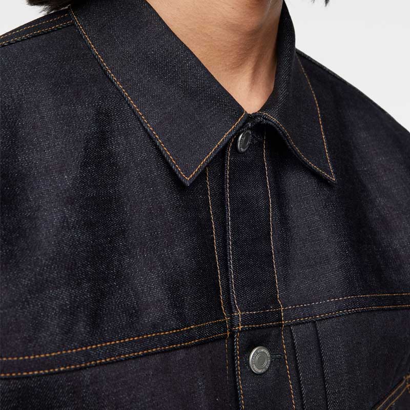 桃太郎ジーンズ MMGJ0002 #002 STANDARD DENIM JACKET TOKUNO BLUE 14.7ozスタンダードデニムジャケット セカンドタイプ メンズ アウター ジャケット