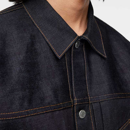 桃太郎ジーンズ MMGJ0002 #002 STANDARD DENIM JACKET TOKUNO BLUE 14.7ozスタンダードデニムジャケット セカンドタイプ メンズ アウター ジャケット