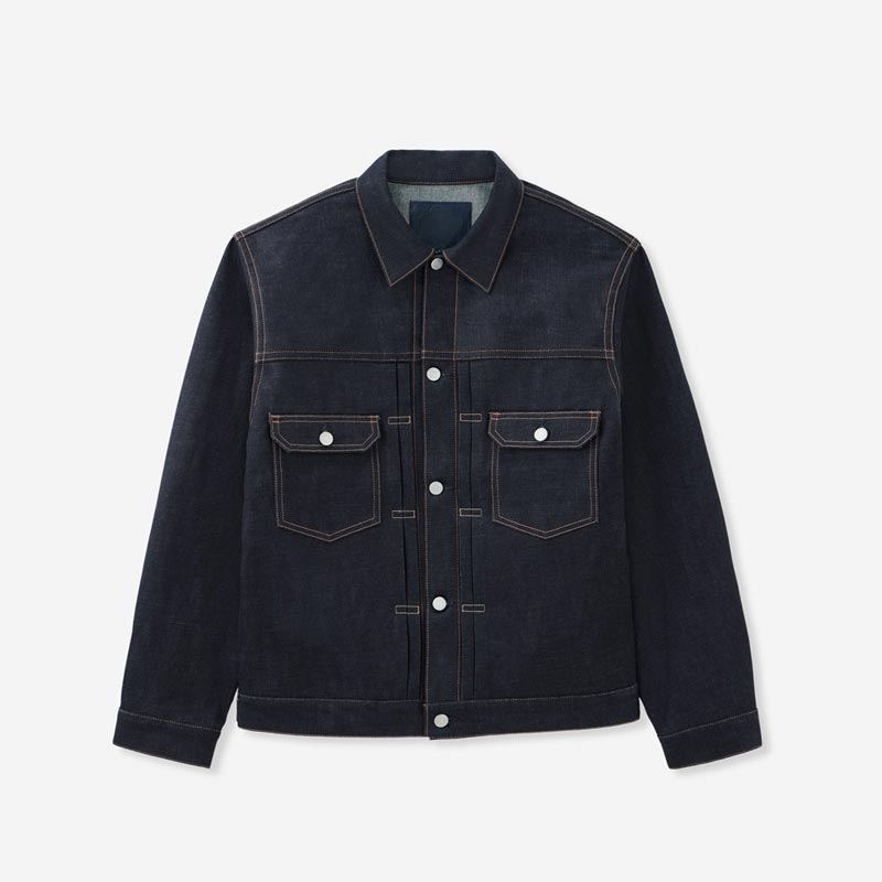桃太郎ジーンズ MMGJ0002 #002 STANDARD DENIM JACKET TOKUNO BLUE 14.7ozスタンダードデニムジャケット セカンドタイプ メンズ アウター ジャケット