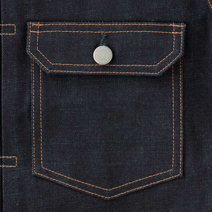 桃太郎ジーンズ MMGJ0002 #002 STANDARD DENIM JACKET TOKUNO BLUE 14.7ozスタンダードデニムジャケット セカンドタイプ メンズ アウター ジャケット