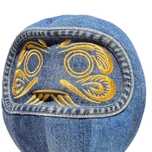 アップサイクルアートだるま　DENIM:D