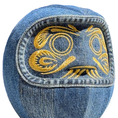 アップサイクルアートだるま　DENIM:D