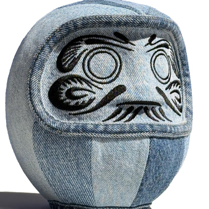 アップサイクルアートだるま　DENIM:C