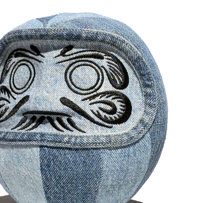 アップサイクルアートだるま　DENIM:C