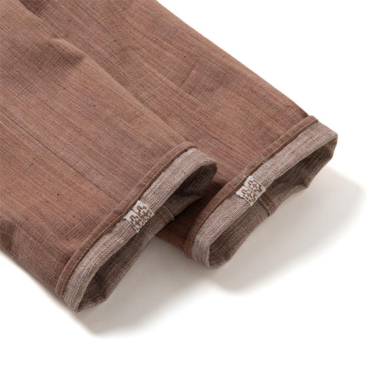 ステュディオ・ダ・ルチザン SP-110 45th 柿極スラブジーンズ レギュラーストレート 16oz メンズ デニム 柿渋染め