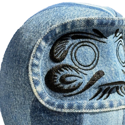 アップサイクルアートだるま　DENIM:A