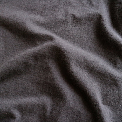 ループアンドウェフト LRC1091 RECYCLED NEP PLATING DOT SEAM S/S CREWNECK ショートスリーブクルーネック A. BLACK