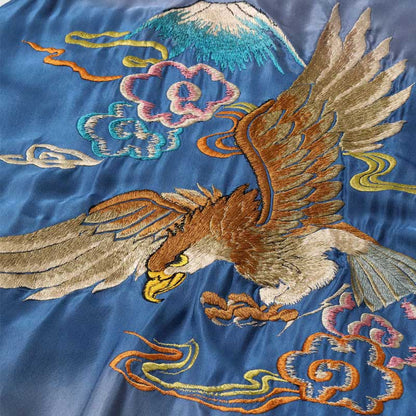 テーラー東洋 Lot No. TT15683-119 Early 1950s Style Acetate Souvenir Jacket “DRAGON HEAD” × “EAGLE” (AGING MODEL)