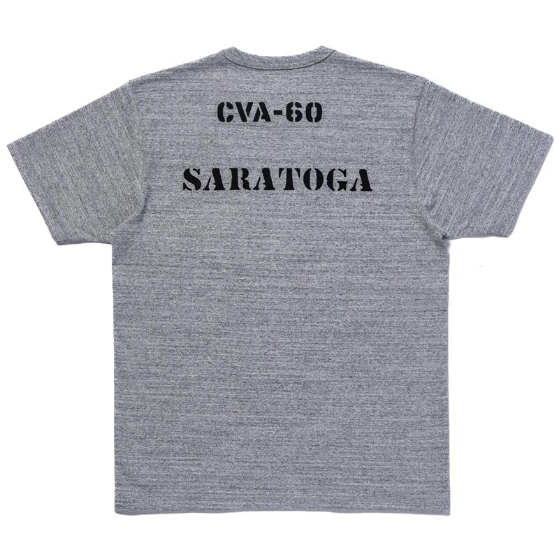 ザ リアルマッコイズ MC25006 MILITARY TEE / VF61 グレー 020 メンズミリタリー 半袖 Tシャツ JOLLY ROGERS