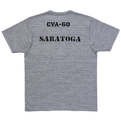 ザ リアルマッコイズ MC25006 MILITARY TEE / VF61 グレー 020 メンズミリタリー 半袖 Tシャツ JOLLY ROGERS