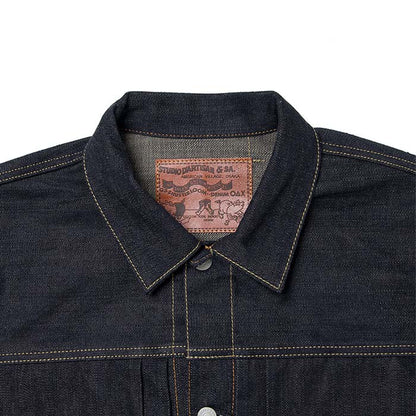 ステュディオ・ダ・ルチザン SD-492 G3 2ndタイプデニムジャケット メンズ アウター 14oz ダルチザン Gジャン ワンウォッシュ